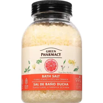 Koupelová sůl Green Pharmacy Koupelová sůl ylang-ylang a sicilský pomeranč (1000g)