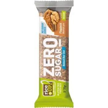 Potravina Rice Up Zero Bezlepková ovesná tyčinka ořechový koláč bez přidaného cukru (70g)
