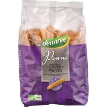 Dennree Bio durum celozrnné těstoviny - penne (500g)