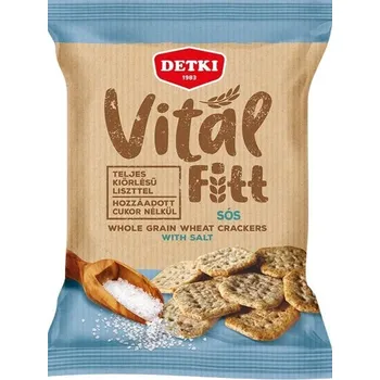Chips Detki Vitál Fitt Slané krekry s celozrnnou moukou (100g)
