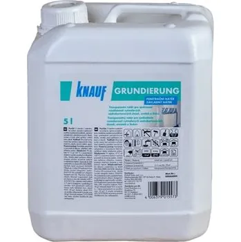 Penetrace KNAUF GRUNDIERUNG – Základní penetrační nátěr 5l