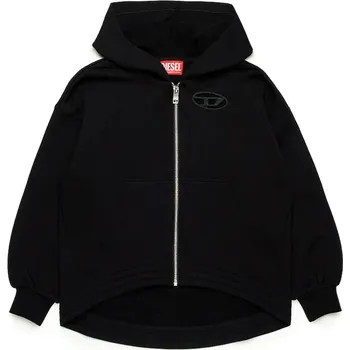 Chlapecká mikina Dětská bavlněná mikina Diesel SFPERU SWEAT-SHIRT J02200 černá 99X, vel. 132