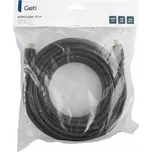 Geti kabel HDMI 10m pozlacený, 4K, ethernet 2.0