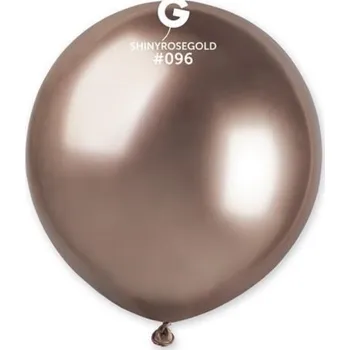 Balónek Gemar Balloons Balónek chromovaný 48 cm – lesklý růžovozlatý (rosegold) - 1 ks