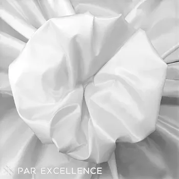 Hedvábný taft bílý