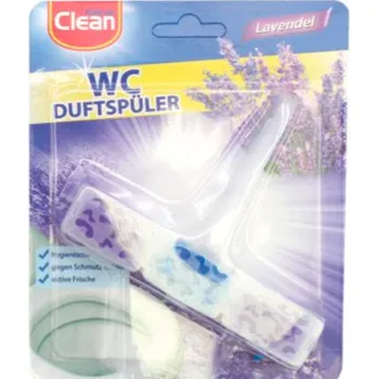 WC čistič Clean závěs do WC Levandule