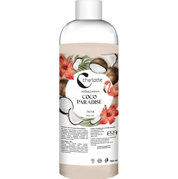 Mýdlo Charlotte Tekuté mýdlo Coco paradise – náhradní náplň (750ml)