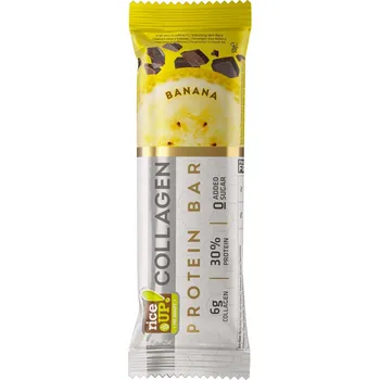 RiceUP! Bezlepková kolagenová proteinová tyčinka banán bez přidaného cukru (50g)