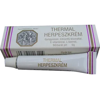 Přípravek na bělení zubů Thermal Léčivý krém na opary (herpes) (6g)