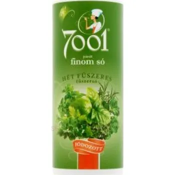 Kuchyňská sůl 7001 Mořská sůl 7 bylinková solnička (90g)