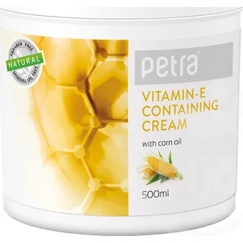 Pleťový krém Petra Hydratační krém s vitamínem E (500ml)
