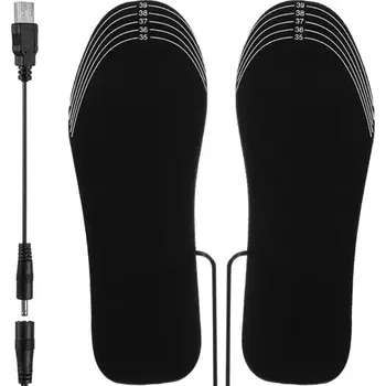 turistický batoh USB vyhřívané vložky do bot s možností zastřižení – velikost 35–40