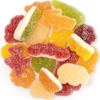 Bonbon Kyselý mix želatinových cukrovinek Množství: 1000 g