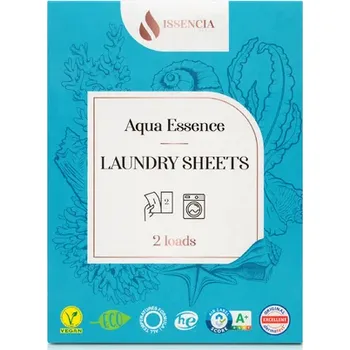 Přípravek na praní Issencia Aqua Essence ekologické prací pásky s vůní mořské svěžesti (2 praní)