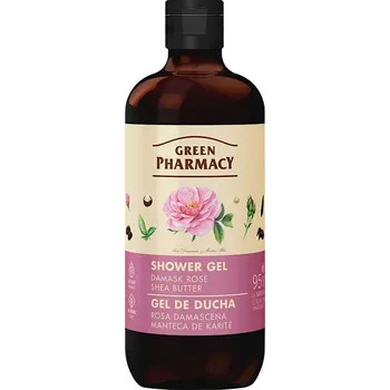 Dětská kosmetika Green Pharmacy Sprchový gel Damaská růže a bambucké máslo (500ml)