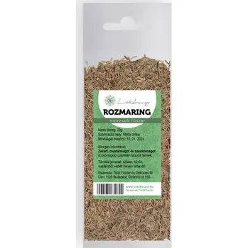 Lakshmy Rozmarýn sušený, drcený (20g)