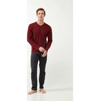 Pánské pyžamo Vamp Klasické pánské pyžamo 21663