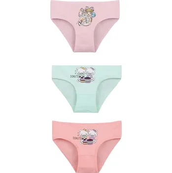 Dívčí kalhoty Donella kalhotky dětské 4111Y36 - 3ks - vzor, 2/3 (Dívčí kalhotky Donella)