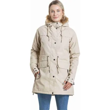 Dámská parka Dámská zimní bunda Meatfly Aubrey 25/26 Iced Coffee L
