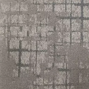 Koberec Belgotex kobercové čtverce Macro 96 šedá