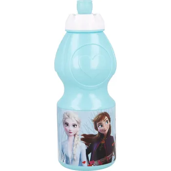 Termohrnek Frozen Sportovní láhev 400 ml - "Blue forrest", Ledové království/Frozen