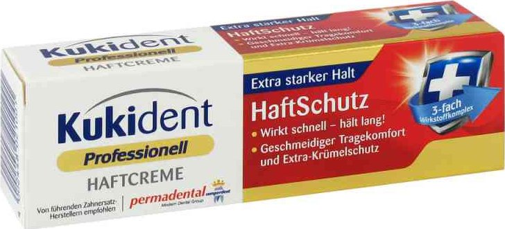 Kukident Professionell Super Fixační krém na protézu Extra Stark 40g