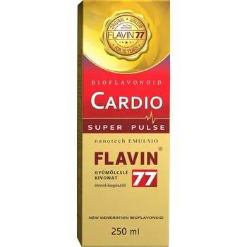 Lék na srdce, cévy a krev Vita Crystal Flavin 77 Cardio Super Pulse ovocně bylinný sirup (250ml)