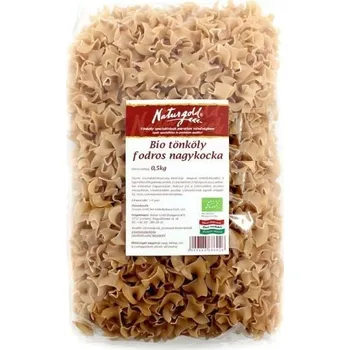 Příloha Naturgold Bio špaldové těstoviny - flíčky vlnité velké (500g)
