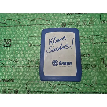 Originál Škoda parkovací hodiny se škrabkou na led Škoda II