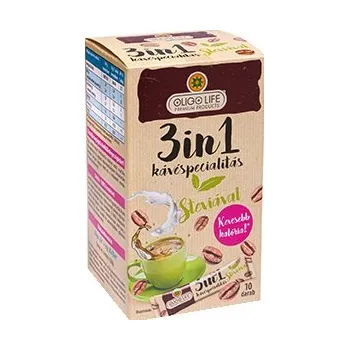 Instantní nápoj Oligo Life 3in1 Kávová specialita se Stevieho (10 x 10g)