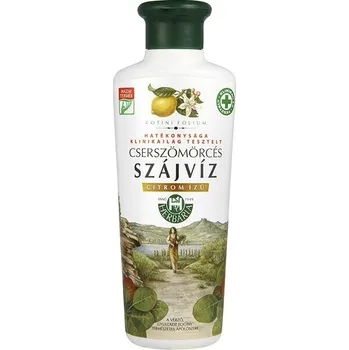 zubní pasta Herbária Ústní voda se ruj vlasaté citrónová příchuť (250ml)
