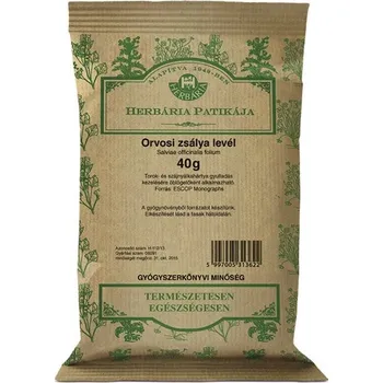 Bylinná léčivá mast Herbária Sypaný čaj Šalvěj lékařská list (40g)