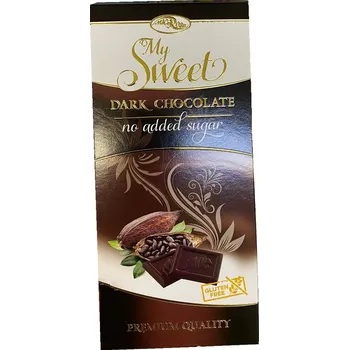 Microse My Sweet Bezlepková Hořká čokoláda bez přidaného cukru (90g)