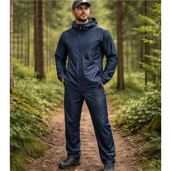 Pláštěnka Polstar D240B GROSVENOR Rain nepromokavý set modrý