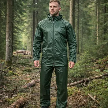 Pláštěnka Polstar D240 GROSVENOR Rain nepromokavý set zelený