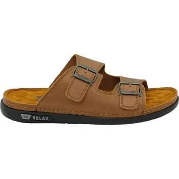 Pánské pantofle Pánské zdravotní pantofle hnědé Mediline M01 - 47