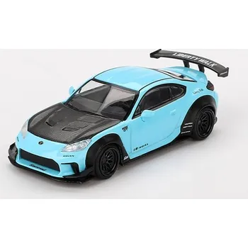 autíčko Toyota GR86 LB Nation Baby Blue 2023 RHD 1:64 - MiniGT Toyota GR86 - kovový model