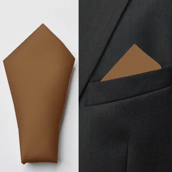 Látkový kapesník Hnědý kapesníček do saka Assante 90631, Velikost Uni