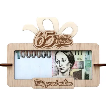 Tabulka na peníze Tvůj první milion k 65