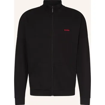 Hugo Pánská Lounge Mikina Austin, černá / červená, 48