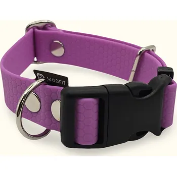 Obojek pro psa Voděodolný obojek Woofit Start: Šeříkový