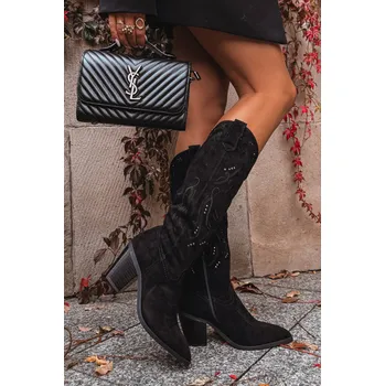 Dámské kozačky Kozačky na podpatku model 223005 Step in style 41