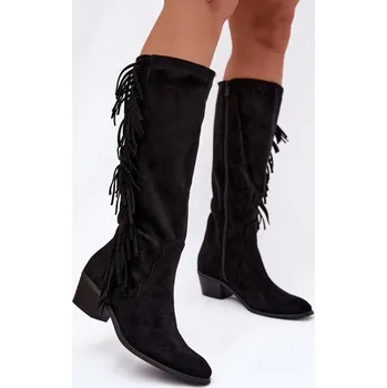 Dámské kozačky Kozačky na podpatku model 223002 Step in style 41