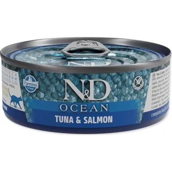Krmivo pro kočku Konzerva N&D Cat Ocean Tuna & Salmon 70g-KS