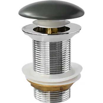 Besco Umyvadlová výpusť clic-clac Cera-Line, gun metal, OUCL-KK-GM