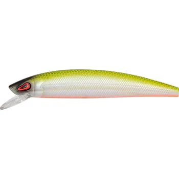Umělá nástraha Carp Zoom Wobler Arrow Minnow - 9 cm/9,2 g/plovoucí/fluo zeleno-bílá