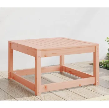 vidaXL Zahradní podnožka masivní borové dřevo [844679] Barva: Přírodní douglaska