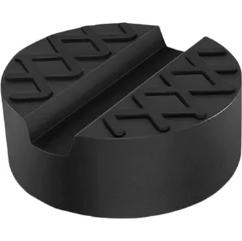 Autodílna Gumová podložka pod hever 6,5 x 6,5 x 2,5 cm Univerzální ochrana prahu a nosníku vozu Zvedací adaptér proti poškození karoserie