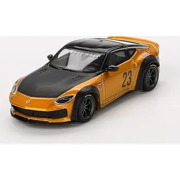 autíčko Nissan Fairlady Z LB Nation Works LB Gold RHD 1:64 - MiniGT Nissan Fairlady - kovový model