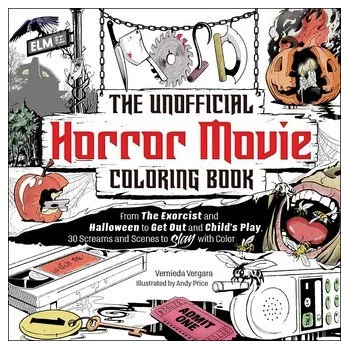 Příroda The Unofficial Horror Movie Coloring Book - Vergara, Vernieda